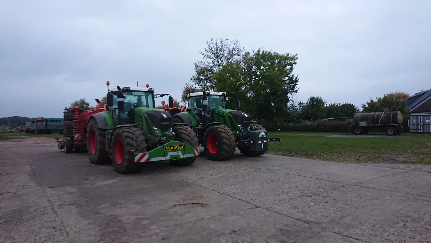 Agrargemeinschaft Holthusen e.G. - Landwirtschaftlicher - Fendt Vario Traktoren